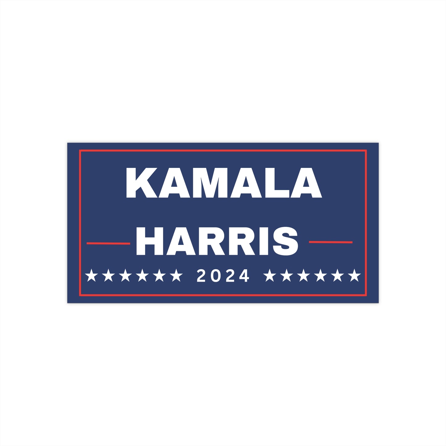 Kamala Harris 2024 Bumper Sticker